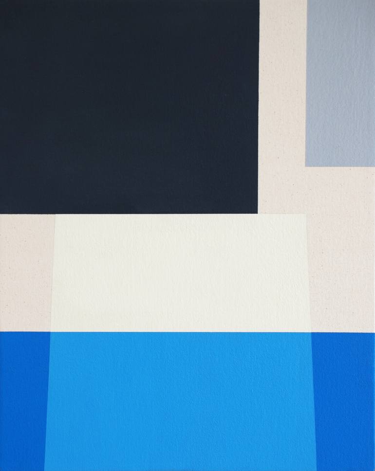 Original Abstract Geometric Paintings by Todd Schulz