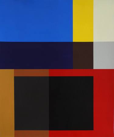 Original Abstract Geometric Paintings by Todd Schulz