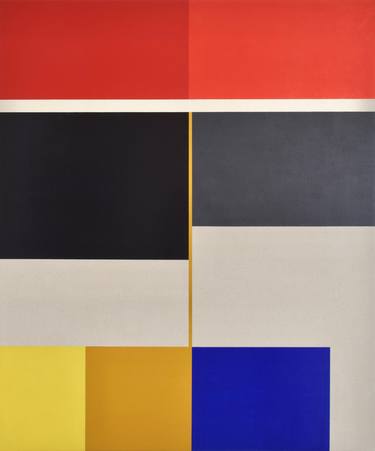 Original Abstract Geometric Paintings by Todd Schulz