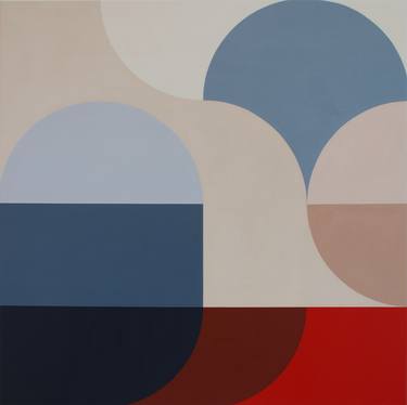 Original Abstract Geometric Paintings by Todd Schulz