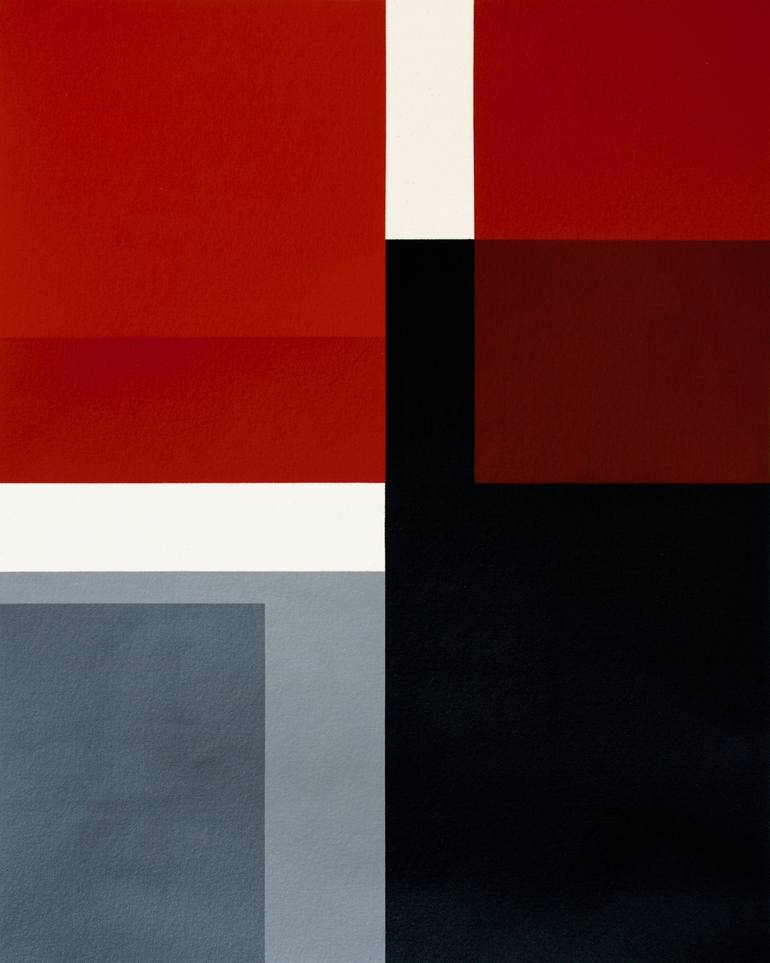 Original Abstract Geometric Paintings by Todd Schulz