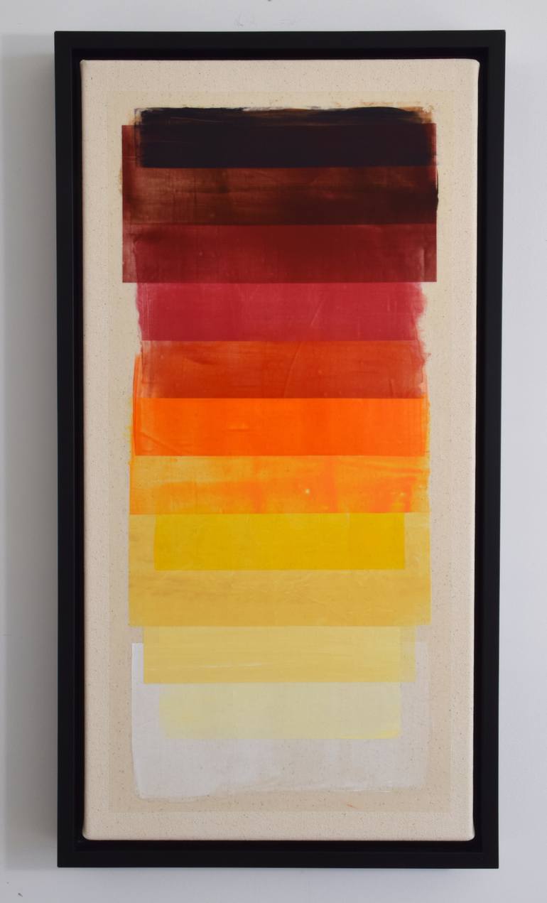 Original Abstract Geometric Painting by Todd Schulz