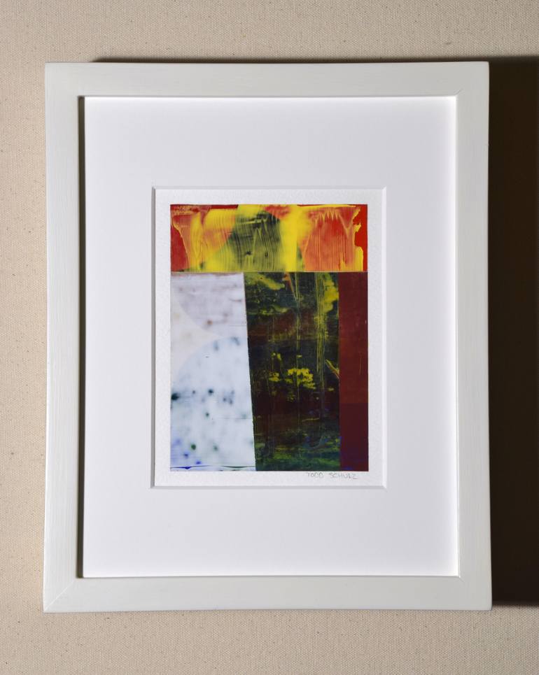 Original Abstract Geometric Painting by Todd Schulz