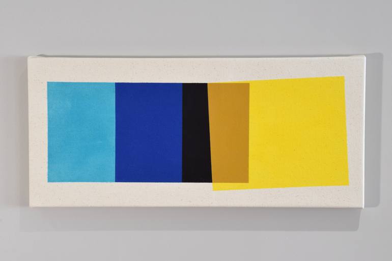Original Abstract Geometric Painting by Todd Schulz