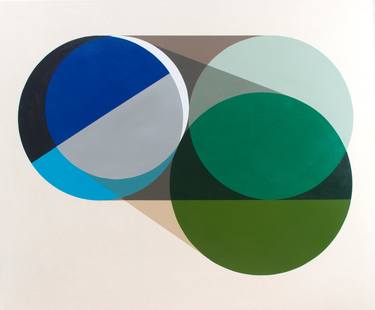 Original Abstract Geometric Paintings by Todd Schulz