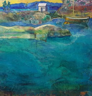 Original Expressionism Landscape Paintings by tage fredheim