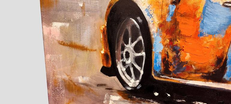 Original Abstract Car Painting by Eric Anderson