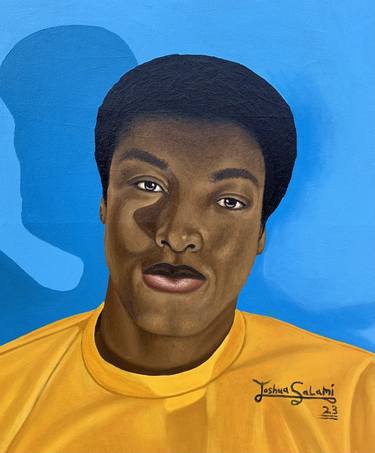 Original Portrait Painting by Joshua Salami