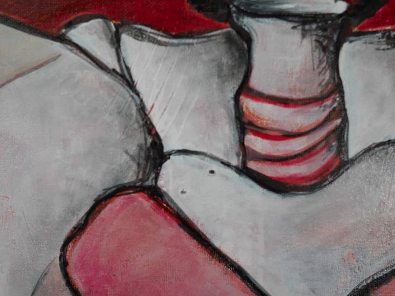 Original Expressionism Other Painting by Delphine Champvermeil