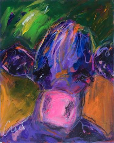 Original Abstract Expressionism Animal Paintings by Susan Crew
