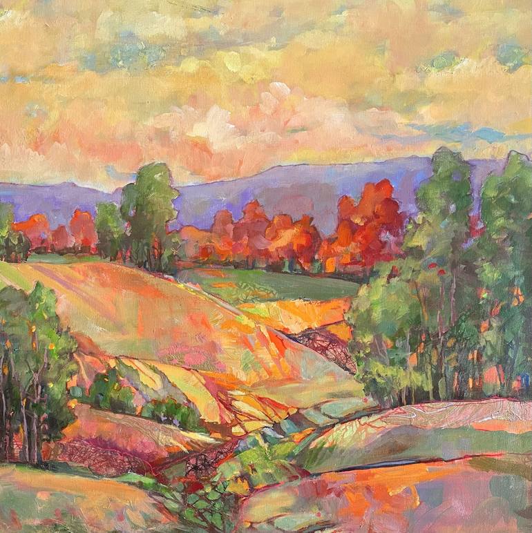 Original Landscape Painting by Marty Husted