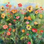 Flowers on Display by Marty Husted