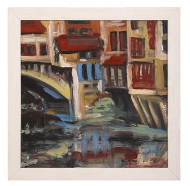 Print of Expressionism Cities Paintings by Kristina Jablanovic