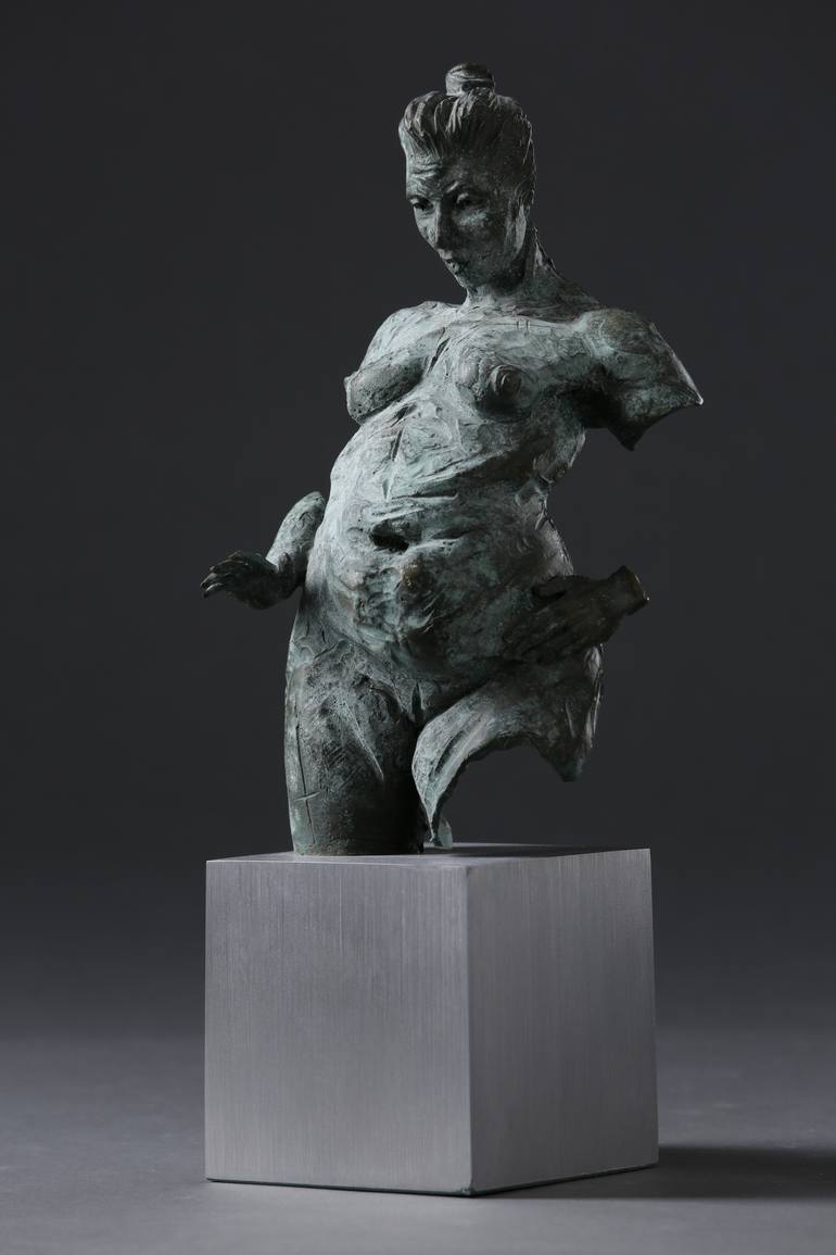 Print of Women Sculpture by Roman Domashych
