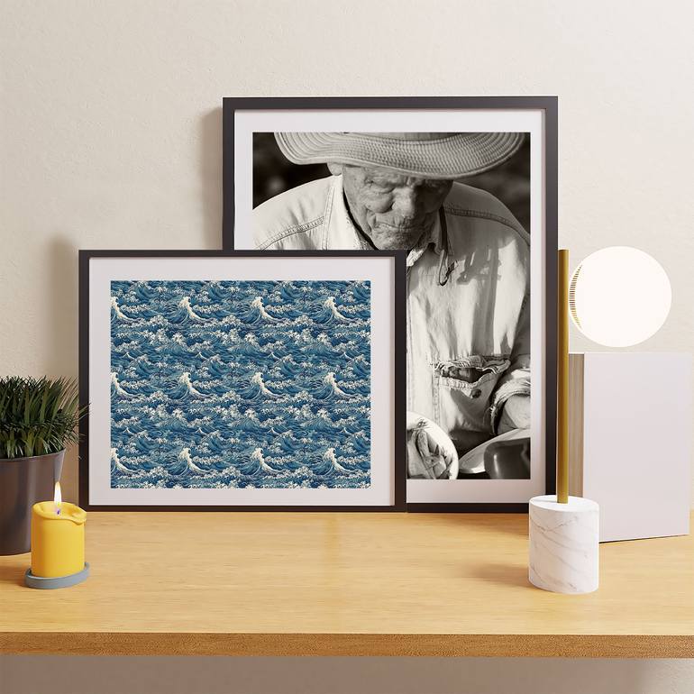 Original Abstract Landscape Digital by Gary Horsfall