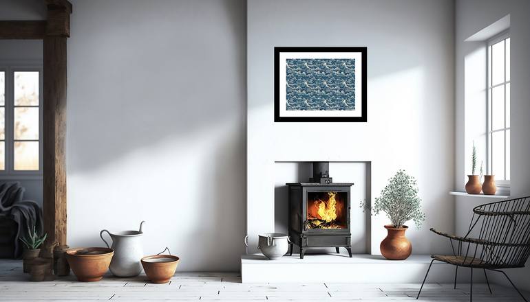 Original Abstract Landscape Digital by Gary Horsfall