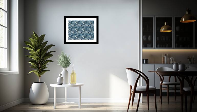 Original Abstract Landscape Digital by Gary Horsfall