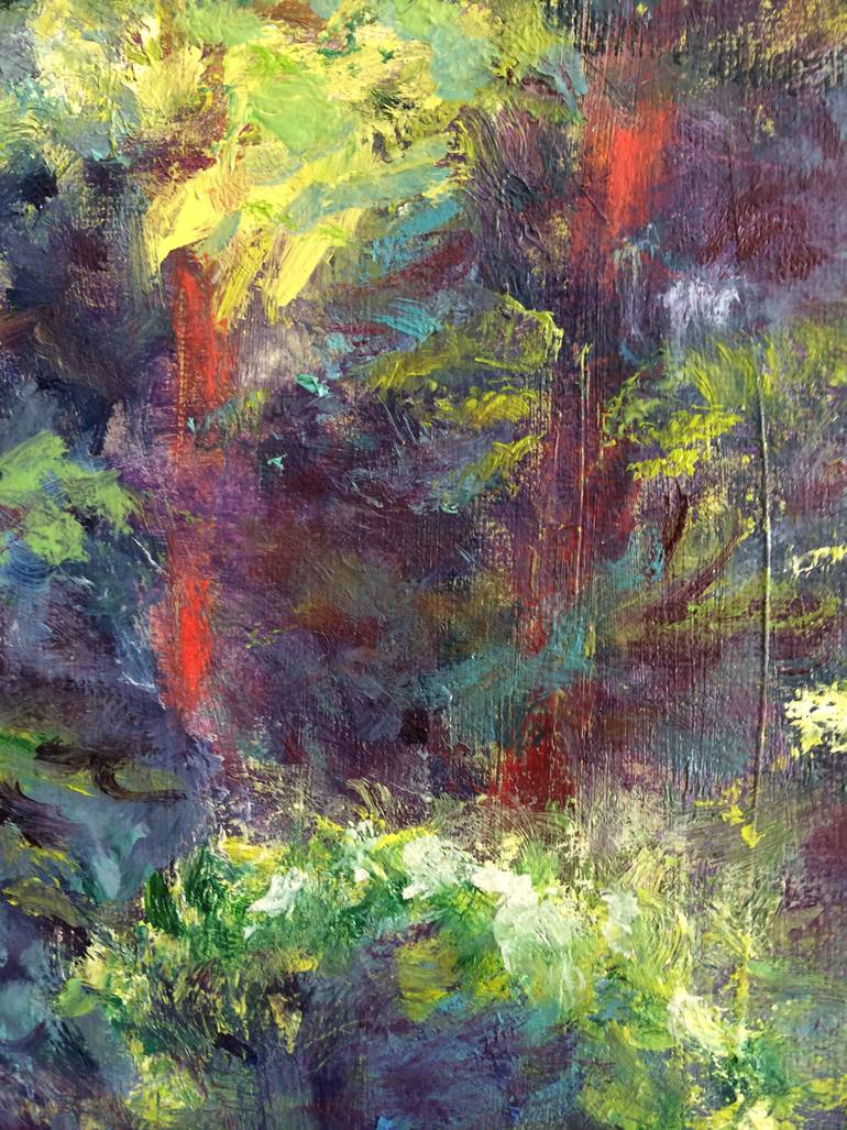 Original Abstract Landscape Painting by Natalia Kucherenko