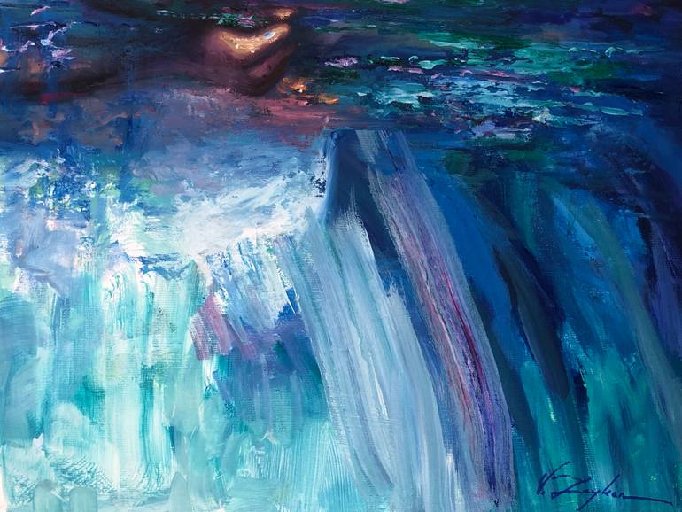 Original Contemporary Erotic Painting by Viacheslav Zaykin