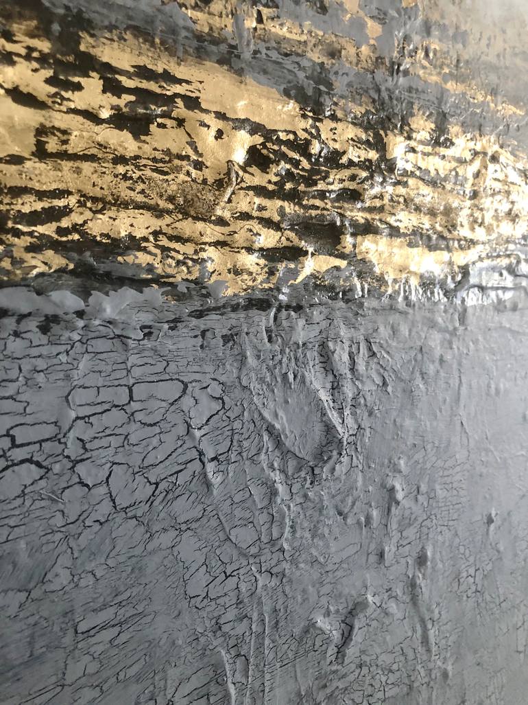 Original Abstract Expressionism Abstract Painting by Viacheslav Zaykin