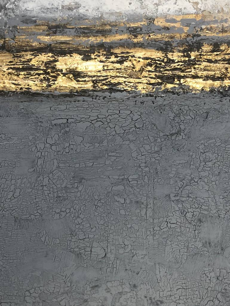 Original Abstract Expressionism Abstract Painting by Viacheslav Zaykin