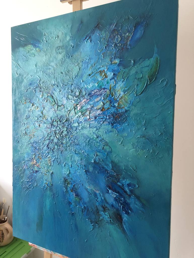 Original Abstract Painting by Viacheslav ZAYKIN