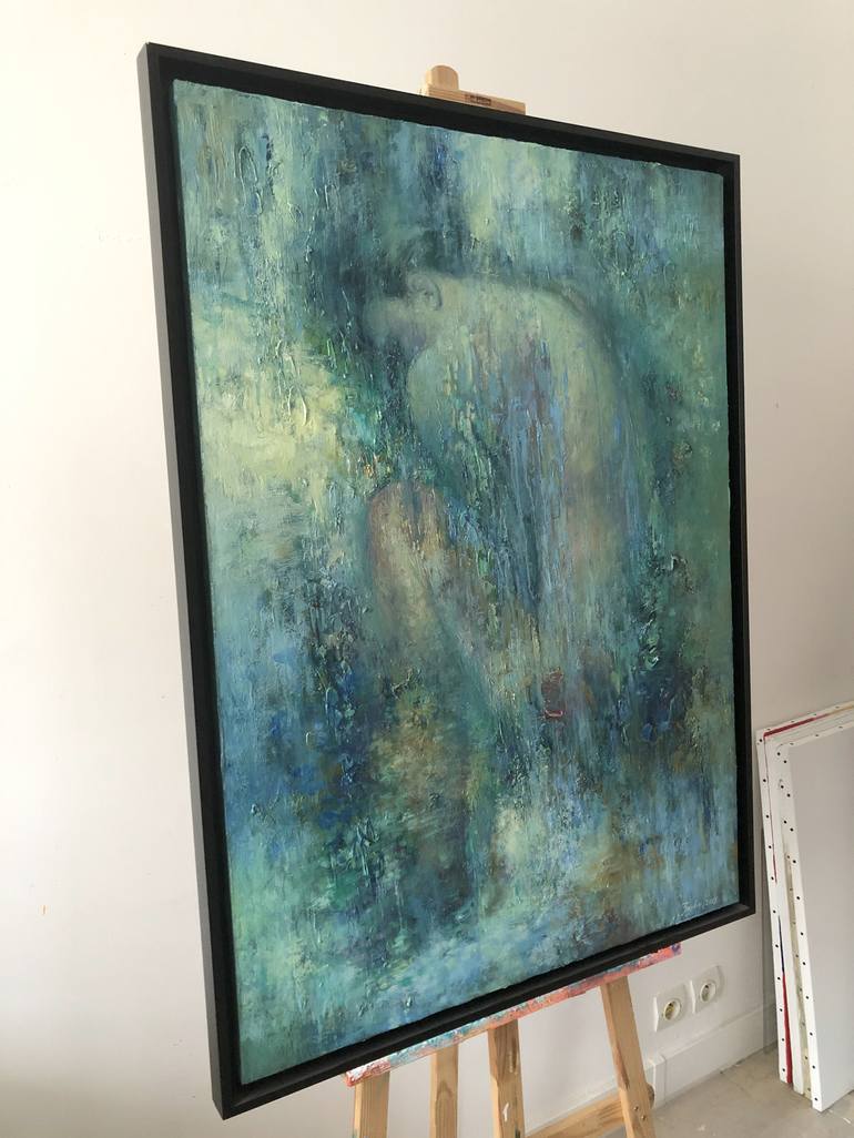 Original Abstract Fantasy Painting by Viacheslav ZAYKIN