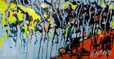 Original Abstract Paintings by Anand Manchiraju