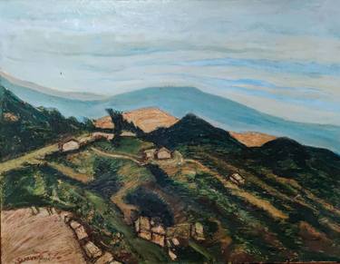 Original Impressionism Landscape Paintings by Anand Manchiraju