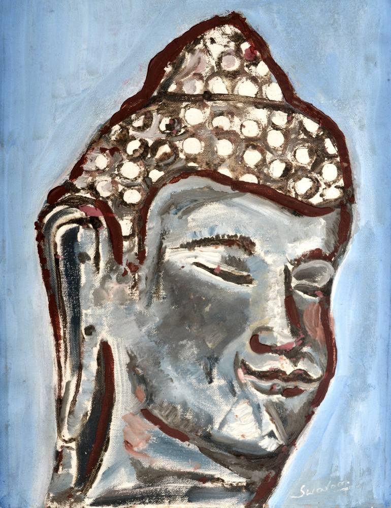 Original Contemporary Religious Painting by Anand Manchiraju