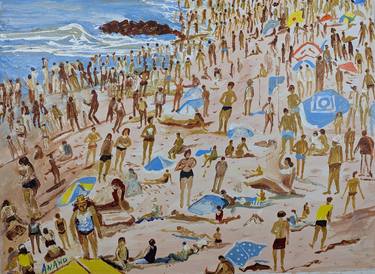 Original Beach Paintings by Anand Manchiraju