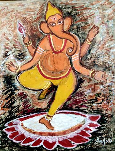 Original Classical mythology Paintings by Anand Manchiraju