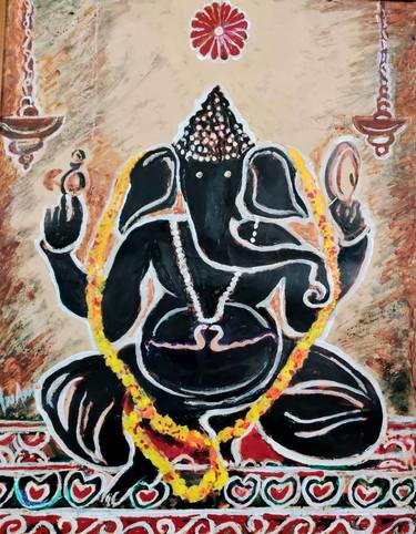 Original Religious Paintings by Anand Manchiraju