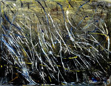Original Abstract Expressionism Abstract Paintings by Anand Manchiraju