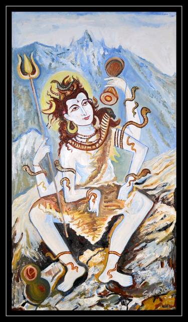 Print of Figurative Religious Paintings by Anand Manchiraju