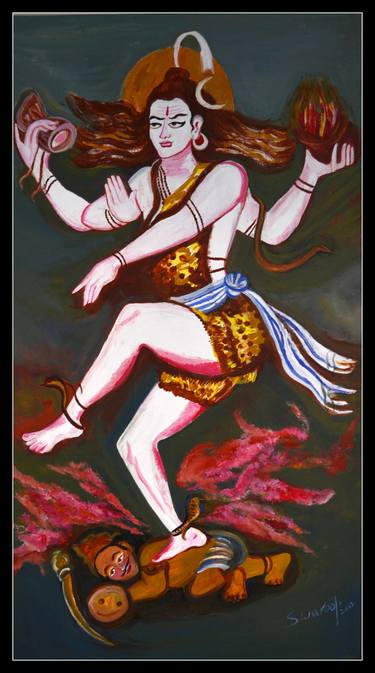 Original Fine Art Religious Paintings by Anand Manchiraju