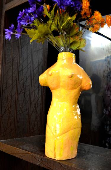 Original Abstract Expressionism Women Sculpture by Anand Manchiraju