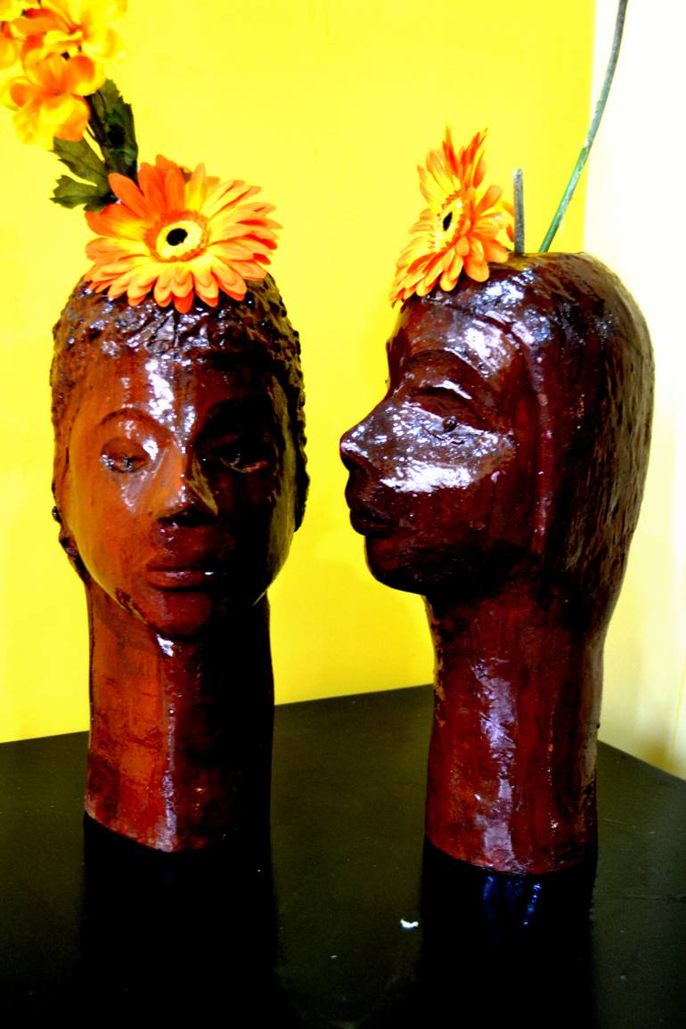 Original Women Sculpture by Anand Manchiraju