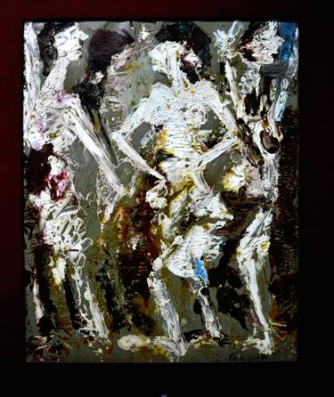 Original Abstract Expressionism Culture Paintings by Anand Manchiraju