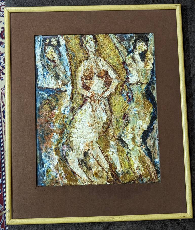 Original Abstract Expressionism Pop Culture/Celebrity Painting by Anand Manchiraju