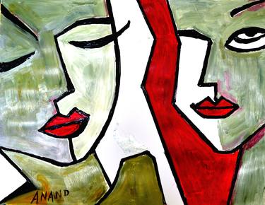 Original Abstract Paintings by Anand Manchiraju