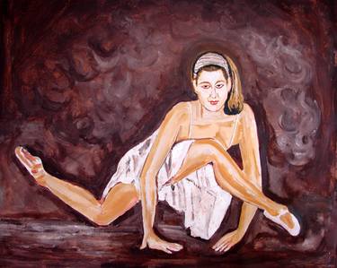 Original Figurative Culture Paintings by Anand Manchiraju