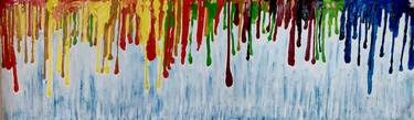 Original Abstract Expressionism Water Paintings by Anand Manchiraju
