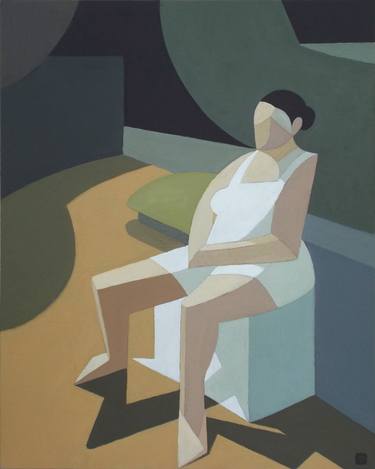 Print of Modern Women Paintings by Andy Dobbie