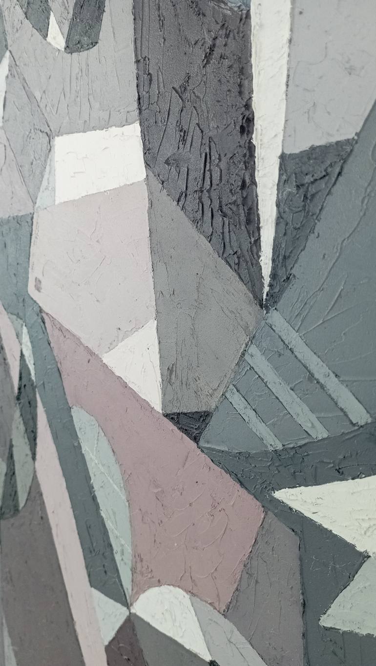 Original Cubism Body Painting by Andy Dobbie
