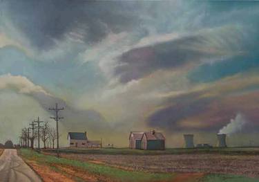 Barns And Silos Drawing By Gary Schirmer Saatchi Art