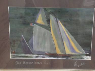 Original Boat Paintings by Thomas Ryan