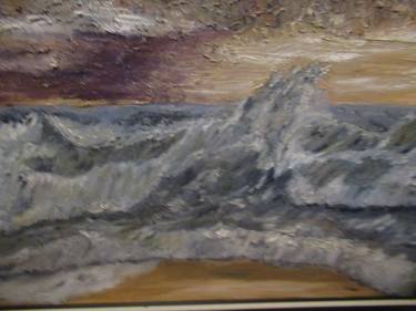 Original Expressionism Seascape Paintings by Thomas Ryan