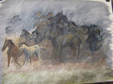 Original Fine Art Horse Paintings by Thomas Ryan