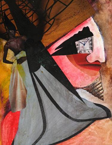 Original Abstract Collage by Shaun Alexander